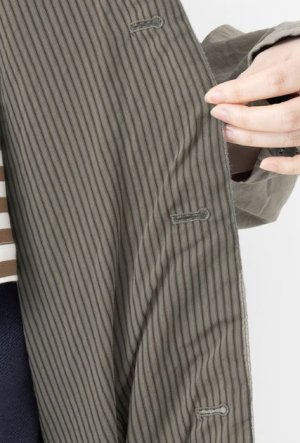 画像4: Veritecoeur　　 ガーメントダイリバーシブルジャケット　　　サイズ；F (4)