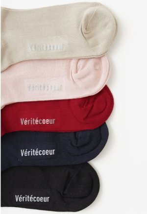 画像5: Veritecoeur　　ロールヘムソックス　　サイズ；F (5)