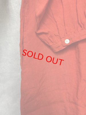 画像3: YARRA 　エアリーリネンギャザーワンピース　40；レッド　FREE (3)