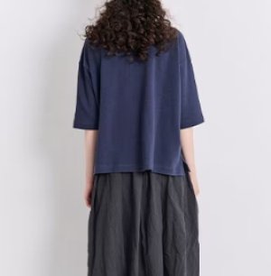 画像4: Veritecoeur　　カノコ POLO/C カットソー　　SUMIKURO　　　サイズ；F (4)