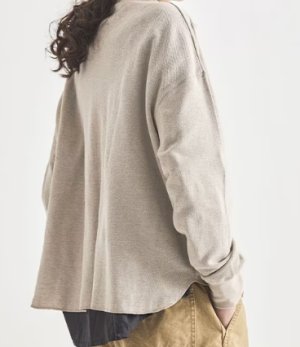 画像4: Veritecoeur　　 カノコ HENRY/N カットソー　KINARI　　サイズ；F (4)