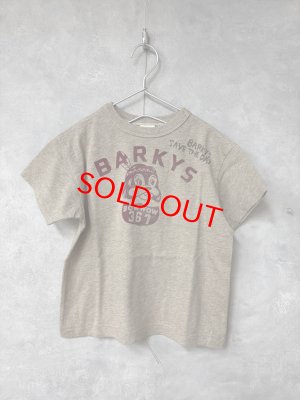 画像1: 2026春夏 　DENIMDUNGAREE　　テンジク BARKYS TEE　27；ライトブラウン (1)