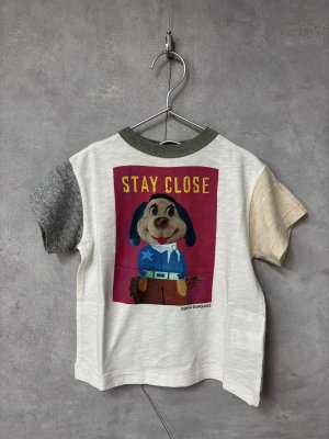 画像1: 2026春夏 　DENIMDUNGAREE　　テンジク STAY CLOSE TEE　　91；クレイジー (1)
