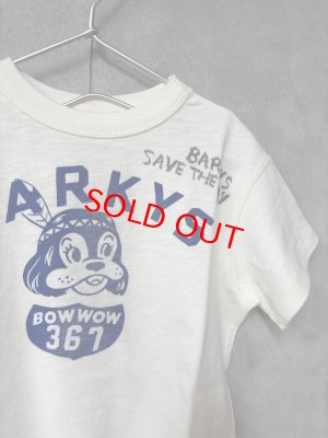画像2: 2026春夏 　DENIMDUNGAREE　　テンジク BARKYS TEE　　1；白 (2)