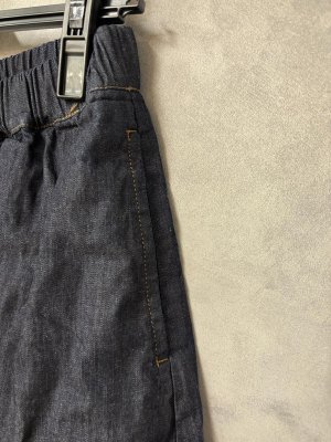 画像3: gomme 　デニムワイドパンツ　　2；インディゴ　　サイズ；M (3)