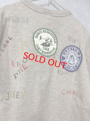 画像3: 2026春夏 　DENIMDUNGAREE　　テンジク BARKYS TEE　27；ライトブラウン (3)