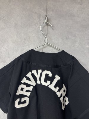 画像4: 2026春夏　 groovycolors　 ポリエステル CANAPA BASEBALL シャツ　　2；黒 (4)