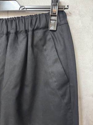 画像3: gomme 　ボーダーレースパンツ　　2；黒　　サイズ；M (3)