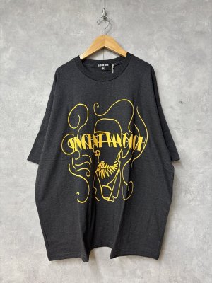 画像1: gomme(H)　Tシャツ　 2；チャコール　サイズ；M (1)