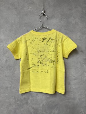 画像3: 2026春夏 　DENIMDUNGAREE　　テンジク WORLD リンガー TEE　　10；黄 (3)