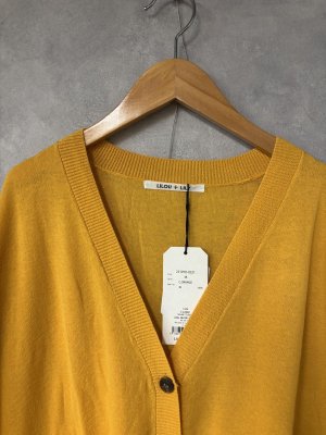 画像2: LILOU+LILY 　High Twist CTN Knit SLEEVELESS   C/D　　C.ORANGE　  size:38 (2)