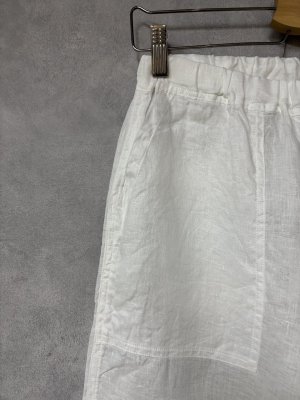 画像2: NATURAL LAUNDRY 　　60リネンギージPT　120：ホワイト　　サイズ2 (2)