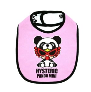 画像1: MY FIRST HYSTERIC　PANDA MINI RV スタイ　27；ペールピンク　サイズ；FREE (1)