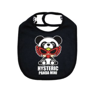 画像1: MY FIRST HYSTERIC　PANDA MINI RV スタイ　10；ブラック　サイズ；FREE (1)