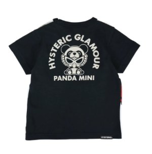 画像2: MY FIRST HYSTERIC　　PANDA MINI 半袖Tシャツ　　10；ブラック (2)