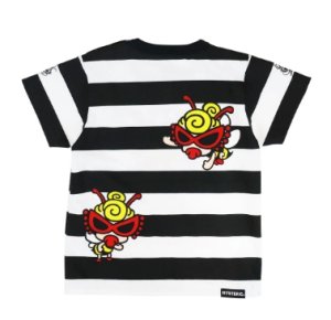 画像2: MY FIRST HYSTERIC　　LITTLE BEE ボーダー 半袖Tシャツ　　04；ホワイト系 (2)