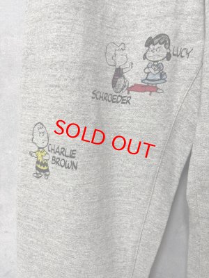 画像3: 2026春夏 　DENIMDUNGAREE　　ウラケ SNOOPY PN　　3；グレー (3)