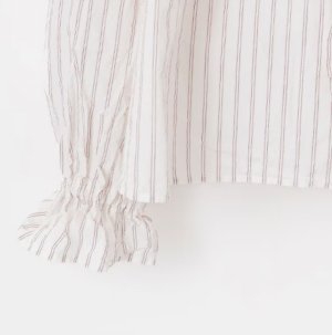 画像4: VC 　ストライプフリルブラウス    STRIPE        サイズ：F (4)