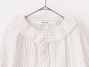 画像6: VC 　ストライプフリルブラウス    STRIPE        サイズ：F (6)