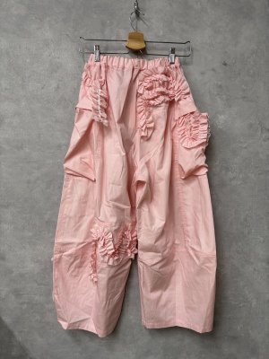 画像4: 2026春夏 フランキーグロウ　VARIOUS FRILL PANTS　カラー；PINK　(おとなサイズ) (4)