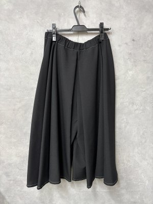 画像4: gomme(H)　フレアツイルパンツ 　2；黒　サイズ；M (4)