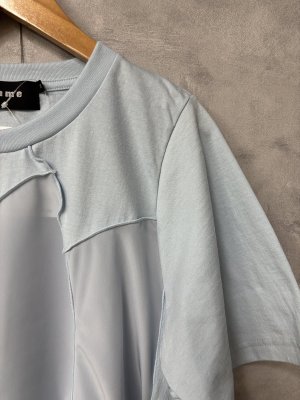 画像2: gomme 　チューリップＴ 　2；サックスブルー　　サイズ；M (2)