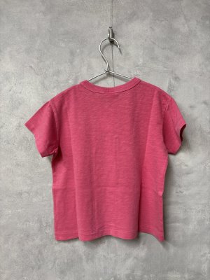 画像3: 2026春夏 　DENIMDUNGAREE　　テンジク PENNIE DYED TEE　6；ピンク (3)