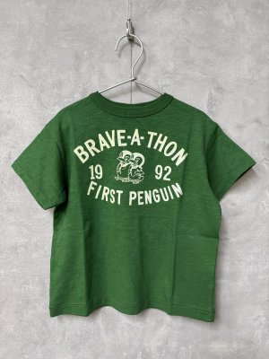 画像1: 2026春夏 　DENIMDUNGAREE　　テンジク FIRST PENNIE TEE　　8；グリーン (1)