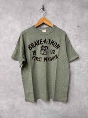 画像1: 2026春夏 　DENIMDUNGAREE　　テンジク FIRST PENNIE TEE　　28；ライトグリーン (1)