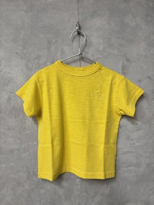 画像1: 2026春夏 　DENIMDUNGAREE　　テンジク PENNIE DYED TEE　10；黄 (1)