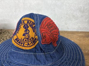 画像2: 2026春夏 　DENIMDUNGAREE　　ワッペンツキ HAT　 (2)
