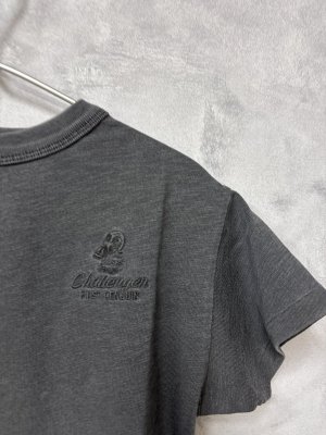 画像2: 2026春夏 　DENIMDUNGAREE　　テンジク PENNIE DYED TEE　2；黒 (2)