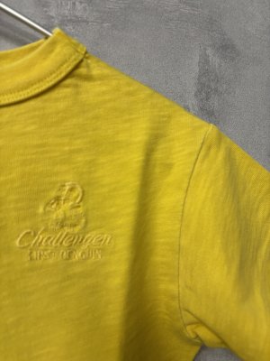 画像2: 2026春夏 　DENIMDUNGAREE　　テンジク PENNIE DYED TEE　10；黄 (2)