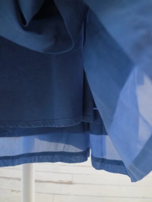 画像2: douxbleu　スシボイル タックギャザースカート　50；ブルー　　サイズ；FREE (2)