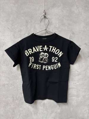 画像1: 2026春夏 　DENIMDUNGAREE　　テンジク FIRST PENNIE TEE　　2；黒 (1)