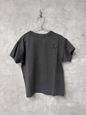 画像1: 2026春夏 　DENIMDUNGAREE　　テンジク PENNIE DYED TEE　2；黒 (1)