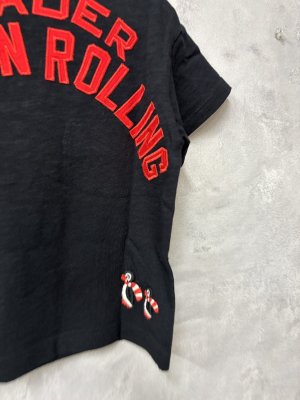 画像4: 2026春夏 　DENIMDUNGAREE　　テンジク FIRST PENNIE TEE　　2；黒 (4)