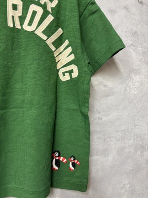 画像3: 2026春夏 　DENIMDUNGAREE　　テンジク FIRST PENNIE TEE　　8；グリーン (3)