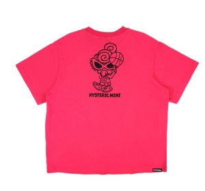 画像2: Hystericmini　　HYSTERIC MINI HOOPS BIG Tシャツ　　26；マゼンタ (2)