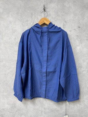 画像1: douxbleu　スシボイル ワイドパーカー　　　50；ブルー　　サイズ；FREE (1)