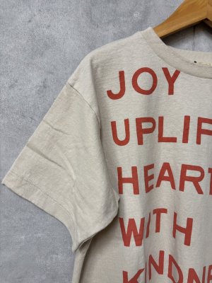 画像2: 2026春夏　FITH  　オールドコットンJOY　Tシャツ　16；ベージュ (2)