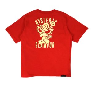 画像2: Hystericmini　　ANGEL MINI 半袖Tシャツ　　20；レッド (2)