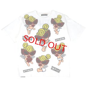 画像1: Hystericmini　　ANGEL MINI 半袖Tシャツ　　00；ホワイト (1)