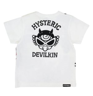 画像2: MY FIRST HYSTERIC　　トコトコ DEVILKIN 半袖Tシャツ　　00；ホワイト (2)