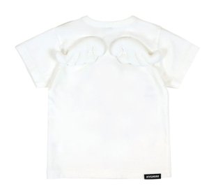 画像2: MY FIRST HYSTERIC　ANGEL MINI 羽付き 半袖Tシャツ　　00；ホワイト　 (2)