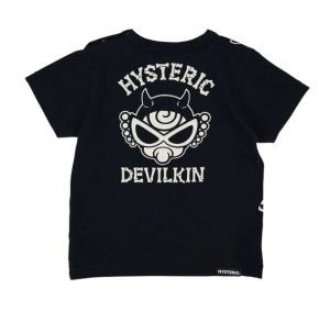画像2: MY FIRST HYSTERIC　　トコトコ DEVILKIN 半袖Tシャツ　　10；ブラック (2)