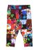 画像1: MY FIRST HYSTERIC　　CRAZY QUILT総柄 Viscotex 7分丈レギンス　　90；マルチ (1)