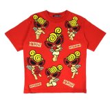 Hystericmini MINILA SNACK 半袖Tシャツ 20；レッド 15241510 HYSTERIC