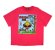 画像1: Hystericmini　　HYSTERIC MINI HOOPS BIG Tシャツ　　26；マゼンタ (1)
