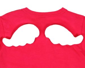 画像3: MY FIRST HYSTERIC　ANGEL MINI 羽付き 半袖Tシャツ　　00；ホワイト　 (3)